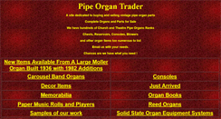 Desktop Screenshot of pipeorgantrader.com
